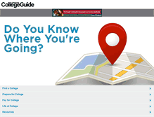 Tablet Screenshot of christiancollegeguide.net